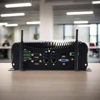 EGLOBAL Mini PC Industrial de Escritorio Intel de 13.ª Generación 1355U I7 Sin Ventilador DDR5 6 DB9 COM LAN 2*2.5g PCIe4.0 Windows 10/Linux SSD Nuevo