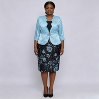 Nouvelles Robes d'Église Grande Taille 2XL 3XL 4XL 5XL pour l'été et Costumes d'Église Grande Taille pour Femmes Noires