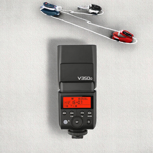 Godox V350 máy ảnh <span class=keywords><strong>Flash</strong></span> TTL HSS Speedlite <span class=keywords><strong>Flash</strong></span> với built-in pin lithium cho Canon Nikon Sony Fuji Olympus máy ảnh - Product Image 2