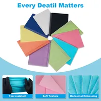 125 pièces/sac, Tampons de nettoyage imperméables pour tatouage, Bavoirs jetables pour tatouage, Housses de table, Serviettes dentaires colorées pour patients, Accessoires de tatouage