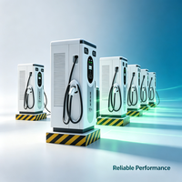Borne de recharge EV stable de 100 kW avec faible entretien pour les sites de vente au détail