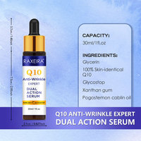 Nouveau sérum pour le soin de la peau du visage Q10 30 ml, double action anti-rides, hydratant, éclaircissant, sérum anti-rides
