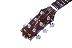 Chitarra Elettrica Acustica Kaysen Baby Blue, OEM Cinese, Corpo Solido - Product Image 2