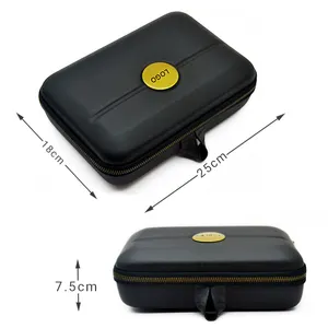 For Electronic Appliances Travel Portable Large Capacity Moistureproof Metal Zipper Eco-friendly EVA Tool Case