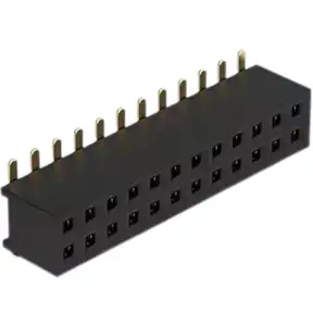 Aimor 중국산 0.8mm 이중 행 H3.1 직선 SMT 암 헤더 커넥터 PCB 응용 프로그램