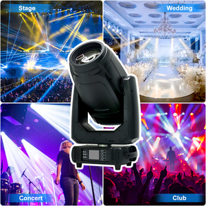 500 wát <span class=keywords><strong>LED</strong></span> di chuyển đầu chùm đèn sân khấu với trường hợp CMY + CTO 9 gobos Zoom lăng kính bsw rửa tại chỗ khung - Product Image 5