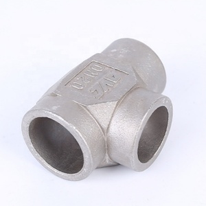 Suministro de fábrica: Componentes de fundición de precisión de silicita sol para accesorios de tubería de acero inoxidable no estándar personalizados - Product Image 4