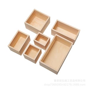 Suministro directo de fábrica de cajas de madera; cajas de madera para embalaje en formas rectangulares, cuadradas, hexagonales y redondas; venta al por mayor - Product Image 4