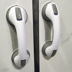 Barre d'appui murale sans perçage pour salle de bain, poignée de sécurité à ventouse pour douche et personnes âgées - Product Image 2