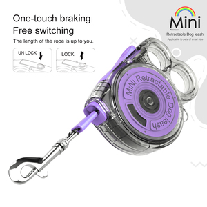 Bán buôn đặc biệt có thể thu vào Nylon & sắt Dây Xích Chó & Mèo đào tạo phụ kiện với vật nuôi người yêu tùy chọn - Product Image 2