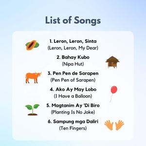 Me encanta cantar en tagalo Rimas infantiles Prensa y juego Libro de canciones interactivo Libro de sonido para niños - Product Image 5