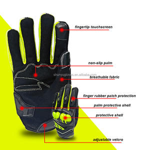 2025 yeni Premium tam deri Motor açık spor ve Motor yarışı için yarış eldivenleri sıcak satış sert Knuckle Gauntlet - Product Image 2