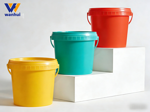 Seau en plastique de qualité <span class=keywords><strong>alimentaire</strong></span> de 1 à 30 <span class=keywords><strong>L</strong></span>, recyclable, multi-usages, avec poignée, pour la peinture, les projets artistiques et <span class=keywords><strong>l</strong></span>'artisanat, seau en plastique de 1 <span class=keywords><strong>L</strong></span> - Product Image 3