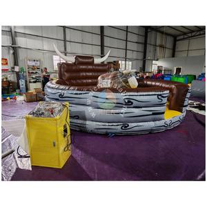 Toro Mecánico Inflable Comercial a <span class=keywords><strong>Precio</strong></span> de Fábrica, Juego de Casa de Brinco con Colchón de Seguridad para Adultos y Niños - Product Image 4