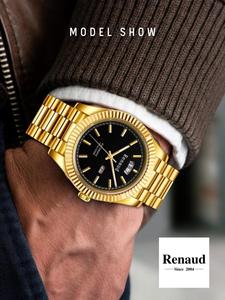 Relojes Mecánicos para Hombre con Aguja de Visión Nocturna, Cristal de Zafiro, Reloj de Lujo - Product Image 6