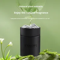 Diffuseur de parfum pour voiture JINGDUZHIXING, parfum de montagne de thé moderne, parfum solide longue durée, accessoires d'intérieur en verre, ornement