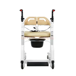 Home Care Electric Power Lift Nursing Moving Chair Car Seat Bed Transfer Patient From Wheelchair to Commode for Disabled