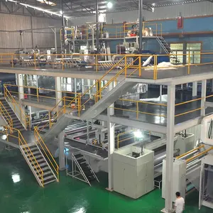 Cheio automático PP tecido produção linha poliéster fibra carding agricultura máquina não tecido têxtil