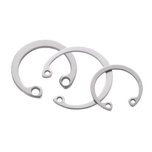 Anneau de retenue en acier inoxydable, rondelle à ressort concave, circlip, attaches de verrouillage, anneaux à ressort de type C interne, norme DIN, sur mesure - Product Image 2