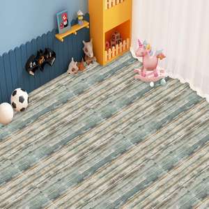 Autocollants de sol en grain de bois vintage auto-adhésifs faciles à décoller et à coller résistants aux rayures et à l'usure pour la cuisine et le salon - Product Image 4