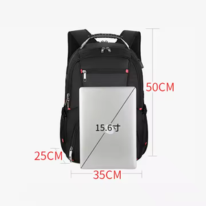 Material de neopreno Oxford, mochila para ordenador portátil de gran capacidad de 16 pulgadas, cierre de cremallera, impermeable, Simple, elegante, para viajes, uso comercial - Product Image 5