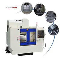 COORAY CR-V8 CNC Lathe Vertical Machining Center Sistem Kontrol GSK/FANUC 800x550mm Travel