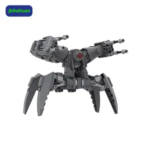 moc太空战争机械机器人金属人物MOC套装积木套装儿童玩具儿童礼品玩具236PCS砖
