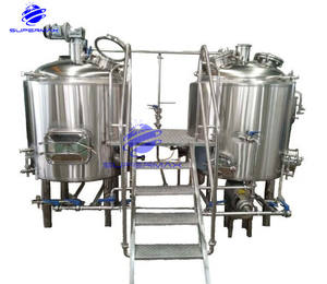 Cervecería de alta calidad 100L-500L para Nano Brewery Microbrewing Equipment con 1000L Capacidad de maquinaria Beer Pilot Brewing System - Product Image 3