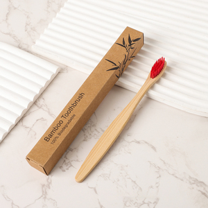 Brosse à dents en bois personnalisée Uionen avec texte gravé, brosse à dents de voyage tendance pour la famille, cadeau créatif pour les amis et la famille - Product Image 5