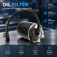 Nouveau filtre à huile moteur, pièce de rechange automobile pour véhicule, ajustement personnalisé pour voitures, référence OEM, remplacement direct, prix concessionnaire