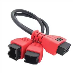Para FIAT <span class=keywords><strong>Bypass</strong></span> dispositivo de arranque de emergencia enchufe y arranque <span class=keywords><strong>Immo</strong></span> Off con Cable adaptador OBD2 SGW 12 + 8 para herramienta de reparación Chrysler FCA - Product Image 5
