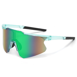 แว่นตากีฬาปั่นจักรยานกลางแจ้ง UV400 โพลาไรซ์กรอบสีขาวเลนส์ PC ป้องกันแสงแดดการออกนอกบ้านตกปลา - Product Image 5