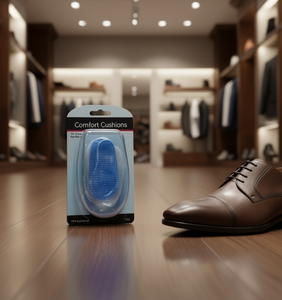 Cuscinetto Correttivo per Tallone in TPE Bicolore per Uomo, 1 Pezzo, Soletta Comfort - Product Image 2