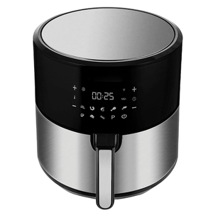 Freidora de Aire Eléctrica Digital de Acero Inoxidable de 5.5 Litros con Logotipo Personalizado, Horno de Convección sin Aceite, Saludable, Estilo Dubái - Product Image 2