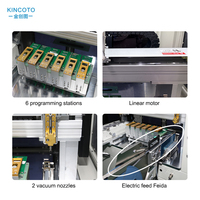 Programador de Cintas IC Totalmente Automático KA42-3000 de Alta Velocidad con 4 Estaciones de Programación, Entrada y Salida de Cintas, y Corrección de Visión AOI - ¡Gran Oferta!