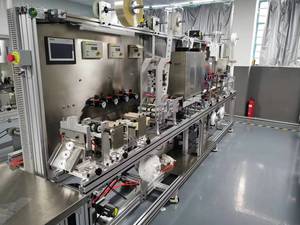 Machine de fabrication d'électrodes ECG en gel solide jetable avec formule de gel gratuite pour la production d'électrodes ECG - Product Image 6