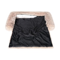 Lit niche en fausse fourrure pour animaux de compagnie, niche Ultra douce et chaude, de luxe, lavable à la Machine, vente en gros, canapé pour chiens et chats, pour l'hiver
