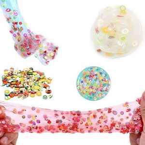 ชุดของเล่น DIY สไลม์ใส คริสตัลเคลย์ ปลอดภัยต่อสิ่งแวดล้อม ขายส่ง ของเล่นชิ้นใหญ่ ทำความสะอาดง่าย ฟูฟ่อง สำหรับเด็ก สไลม์ขนาดเล็ก ลดราคา - Product Image 3