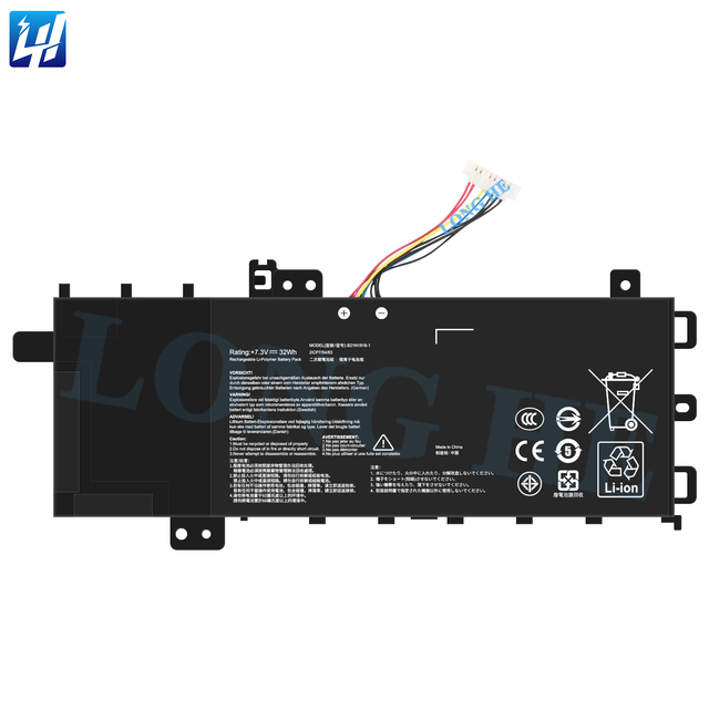 Factory High Quality 4240mah B21N1818-1 Laptop Batteries for Asus C21N1818/X512UB/F512D/A512F/X712FA Series Battery
