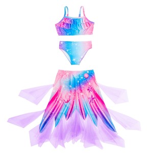 Conjunto <span class=keywords><strong>de</strong></span> Disfraz <span class=keywords><strong>de</strong></span> Sirena para Niñas con Accesorios, Traje <span class=keywords><strong>de</strong></span> Baño <span class=keywords><strong>de</strong></span> Princesa Sirena con Cola para Halloween, Fiesta <span class=keywords><strong>de</strong></span> Disfraces - Product Image 4