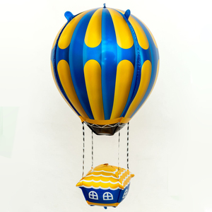 Globo de aire caliente Foil Mylar Globo de helio para boda Cumpleaños Decoración de cumpleaños para niños Globos de helio 4D - Product Image 5