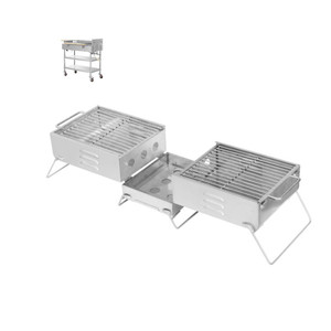 <span class=keywords><strong>Barbecue</strong></span> familial de jardin, grand <span class=keywords><strong>barbecue</strong></span> de 72 pouces, grille en acier inoxydable, <span class=keywords><strong>barbecue</strong></span> au <span class=keywords><strong>charbon</strong></span> de bois avec armoire, roues et ventilateur - Product Image 5