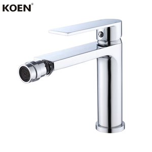 Chrome Finished Bathroom Basin <strong>Faucets</strong> Hot and Cold Water Taps Single <strong>Handle</strong> Universal <strong>Faucet</strong> - Product Image 5