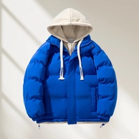 Vestes à capuche personnalisées en gros, vestes d'hiver pour hommes légères et confortables, polyvalentes pour l'extérieur