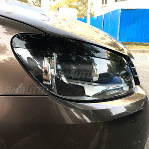 For VW Touran 2011-2015 Body Kit Auto <b>Head</b> Light Lamp Eyelids Eyebrow Headlight Decoration Car <b>Styling</b> Trim Car Accessories - Product Image 5