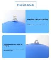 Kit d'arche de guirlande de ballons gonflables réutilisables en latex Jyao pour la décoration de fêtes d'anniversaire d'enfants et de mariages, en PVC sérigraphié rechargeable