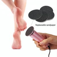 Broyeur de fichier de pied de rouleau électrique professionnel tondeuse élimination automatique des callosités de la peau morte pédicure dissolvant de peau de callosités