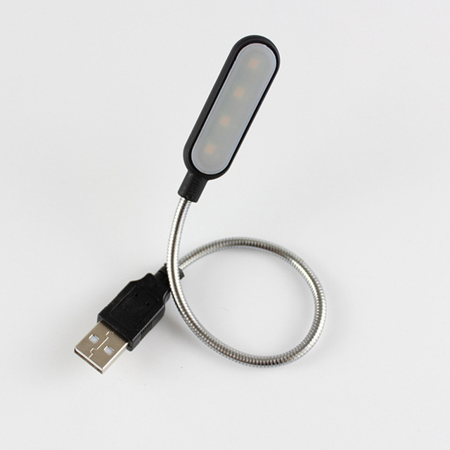 4 LED Portable Mini Usb Light Led 5v Flexible Usb Led Laptop Light for Laptops