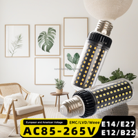 RoHS 2835 Lampes à LED Ampoules commerciales de qualité pour usage résidentiel CQS RA 98 AC85 -265V 20W 30W E26 E27 E14 E12 B22 3 ans
