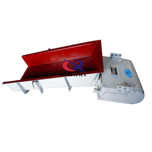 เครื่องป้อนแบบสั่นสะเทือนมอเตอร์ไฟฟ้าสามเฟสแนวตั้ง ทนทาน พร้อมฟังก์ชั่นคัดกรองเบื้องต้น ความจุ 350 ตัน/ชม. ได้รับการรับรองมาตรฐาน ISO CE สำหรับผงละเอียด - Product Image 2